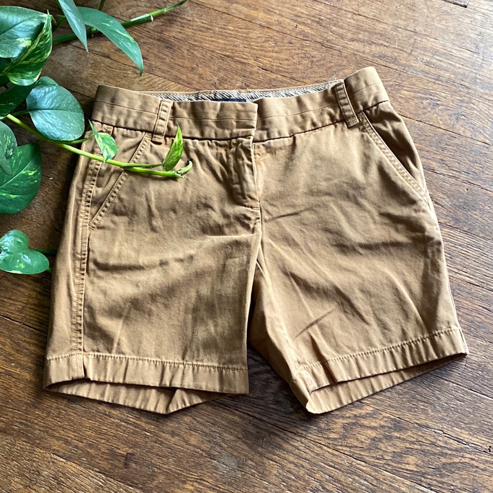J Crew Chino Shorts size 00